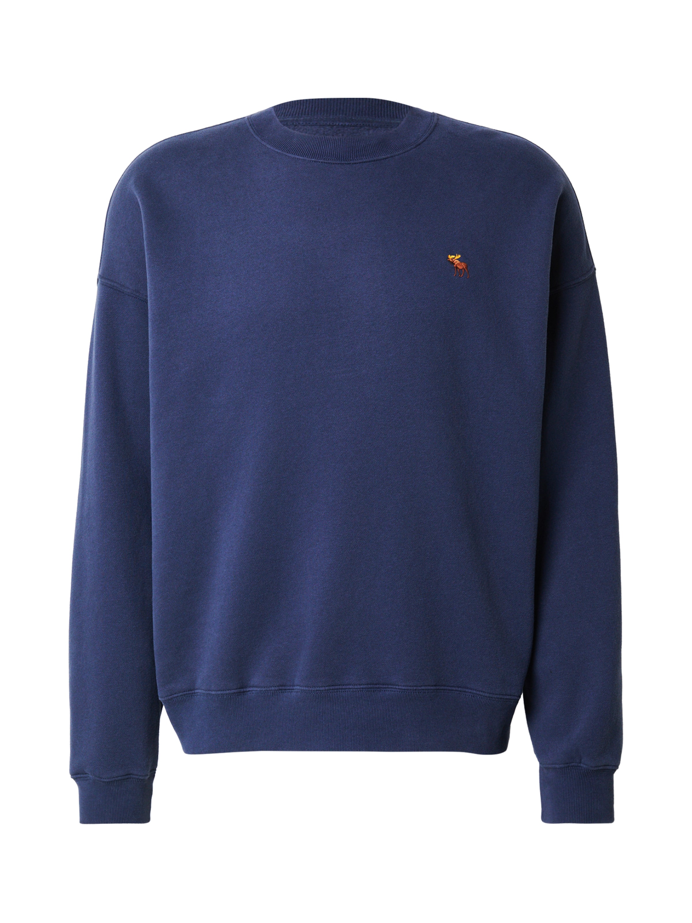 Abercrombie & Fitch - Sweatshirt 'ICON ESSENTIAL' em azul: frente
