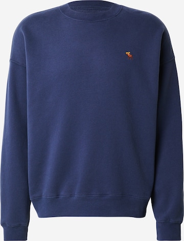 Abercrombie & Fitch Bluzka sportowa 'ICON ESSENTIAL' w kolorze niebieski: przód