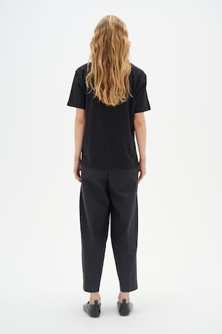 InWear Loose fit Pleat-front trousers 'ZellaI' in Black
