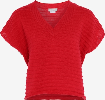 Jalene Sweater in Red: front