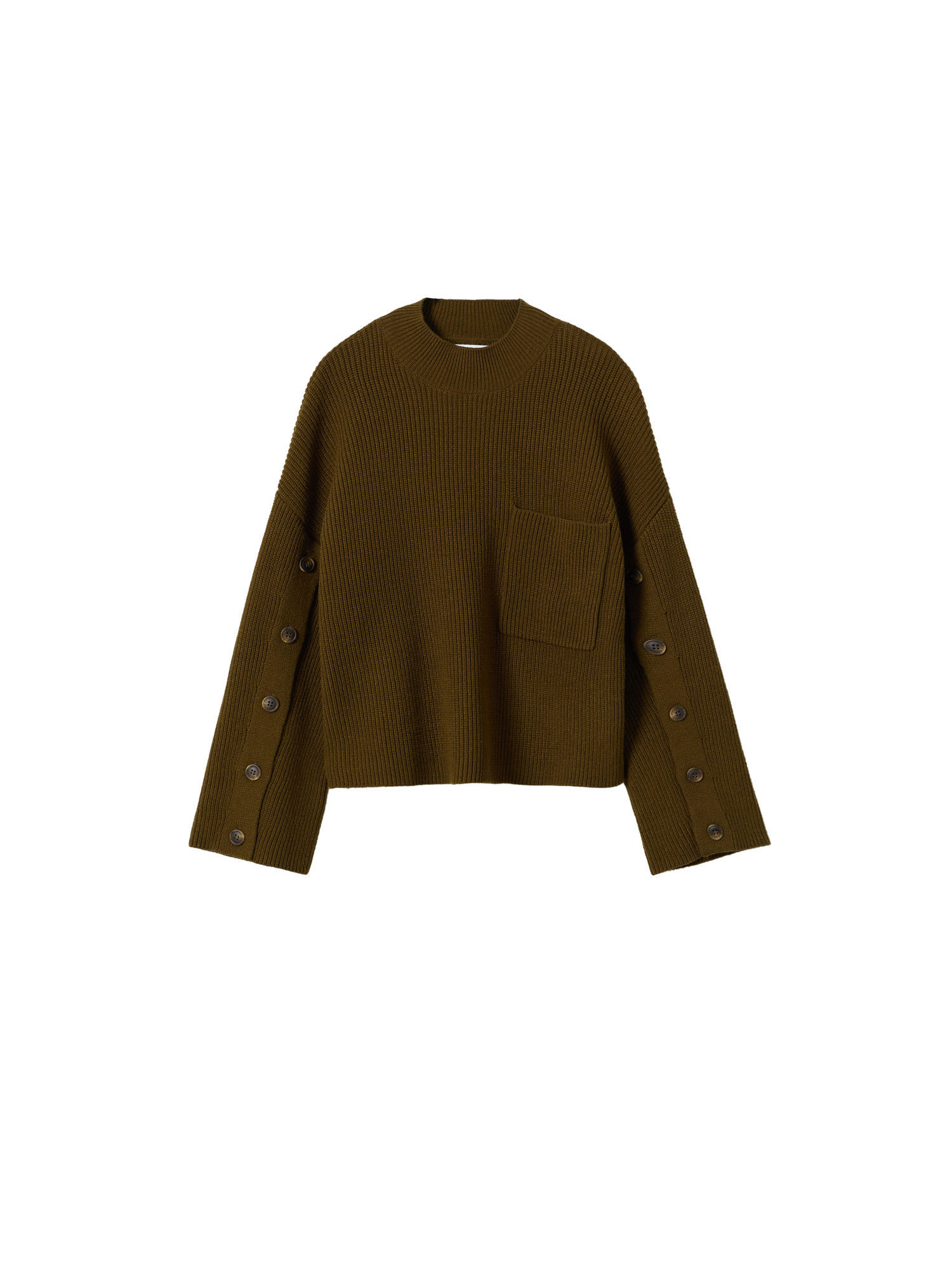Odzież 29LOi MANGO Sweter Tonci w kolorze Khakim 