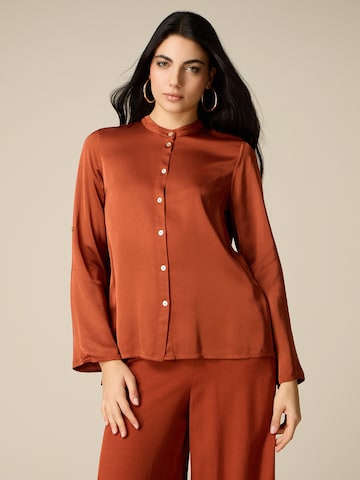 oltre Blouse in Oranje