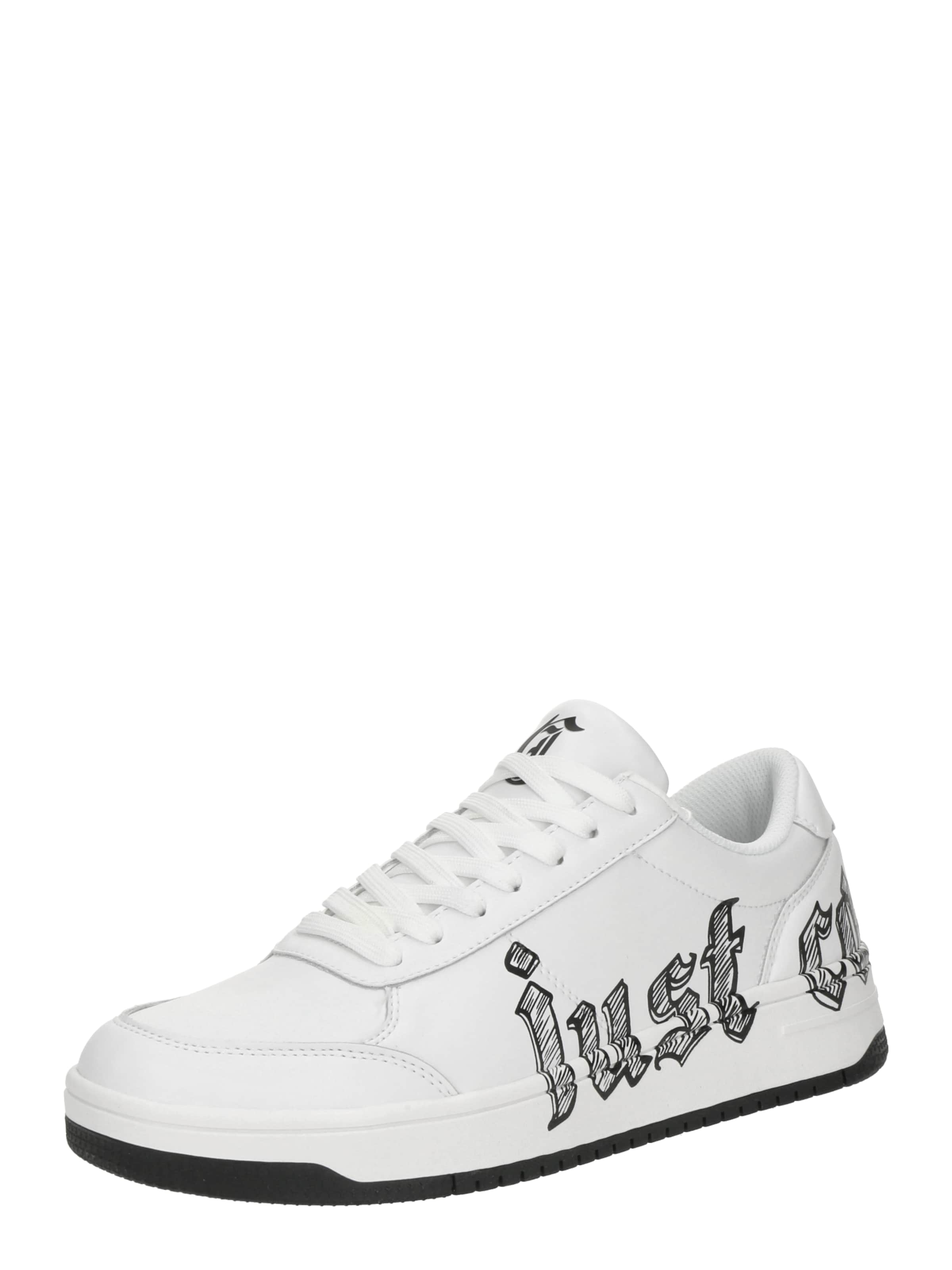 Sneaker low 'FONDO AZULA DIS.5' de la Just Cavalli pe alb: față