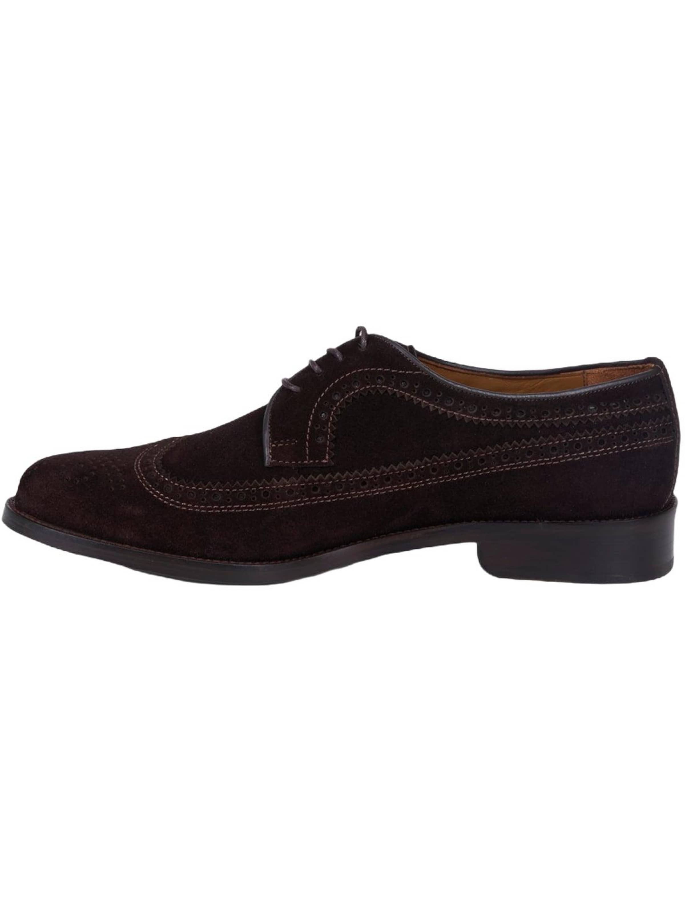 Desa - Zapatos con cordón 'DESA Herren-Wildleder-Brogue-Schnürschuhe' en marrón