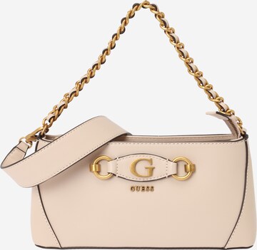 GUESS Shoulder Bag 'IZZY' in Beige