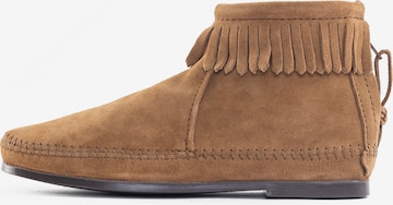 Minnetonka Bootie in Brown: front