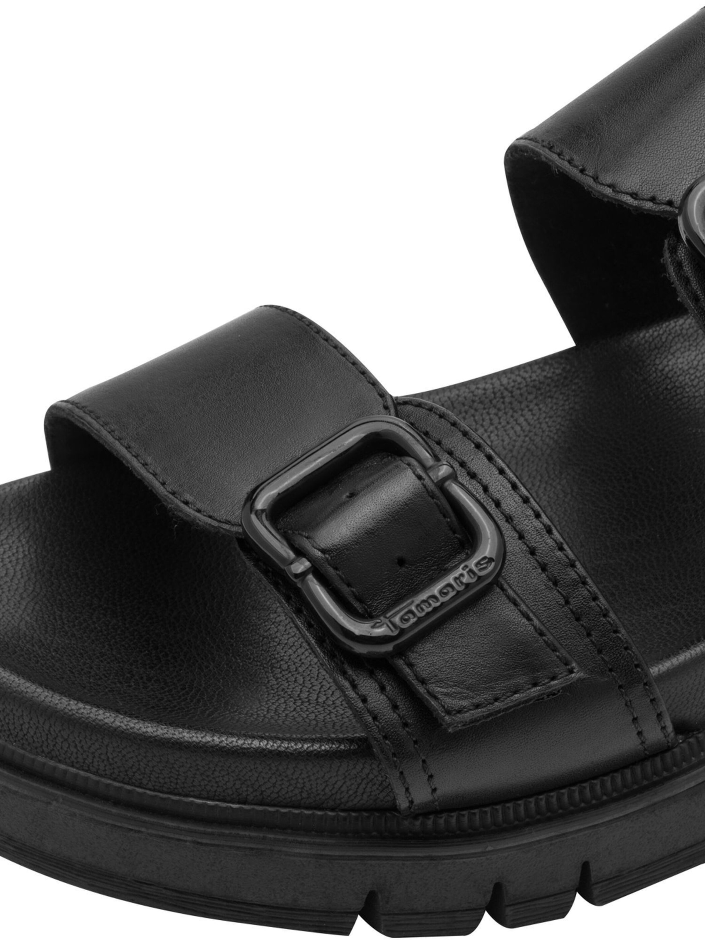 Tamaris Sandale in Schwarz