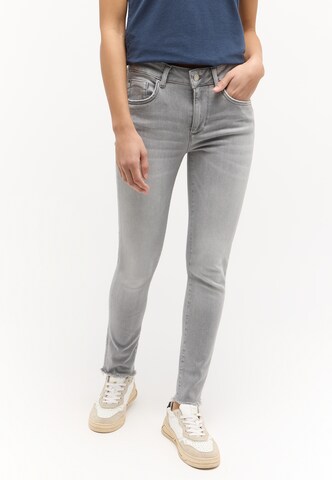 MUSTANG Skinny Jeans 'Shelby' in Grey: front