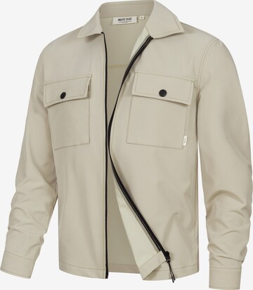 Fit confort Chemise business 'Rommie' INDICODE JEANS en beige : devant