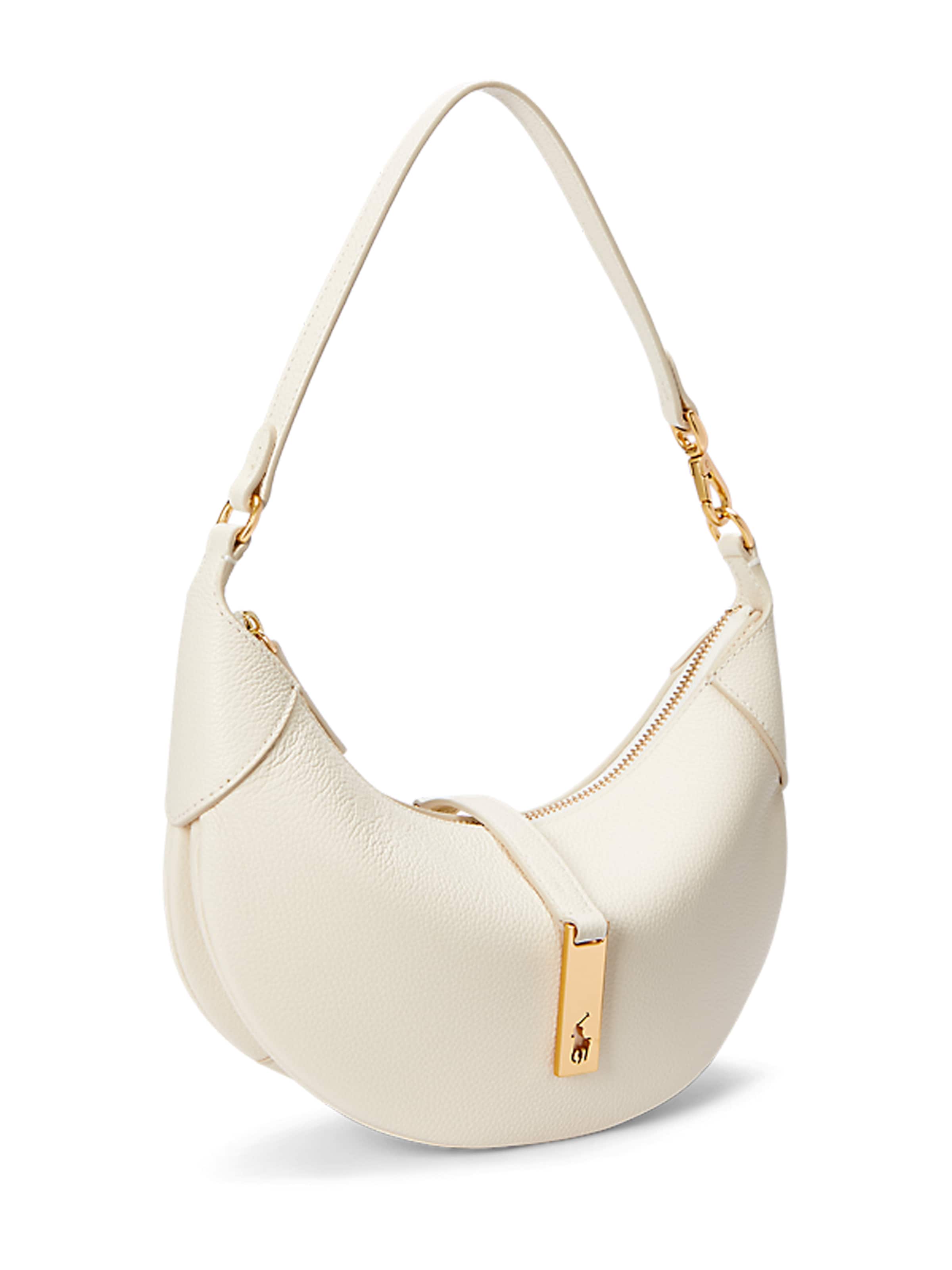 Rankinė ant peties iš Polo Ralph Lauren, spalva – Auksas / balkšva, Prekių apžvalga