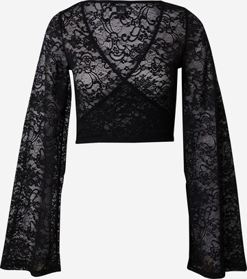 Monki Blouse in Black: front