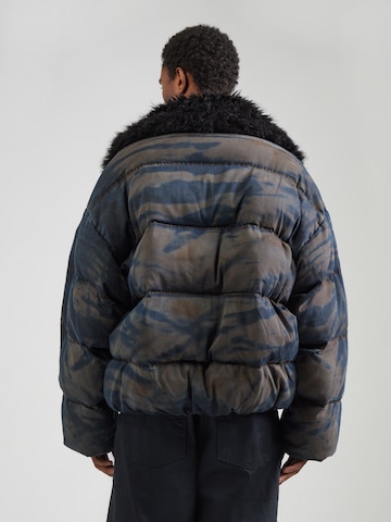 DIESEL Зимняя куртка 'W-JOHNS' в Синий