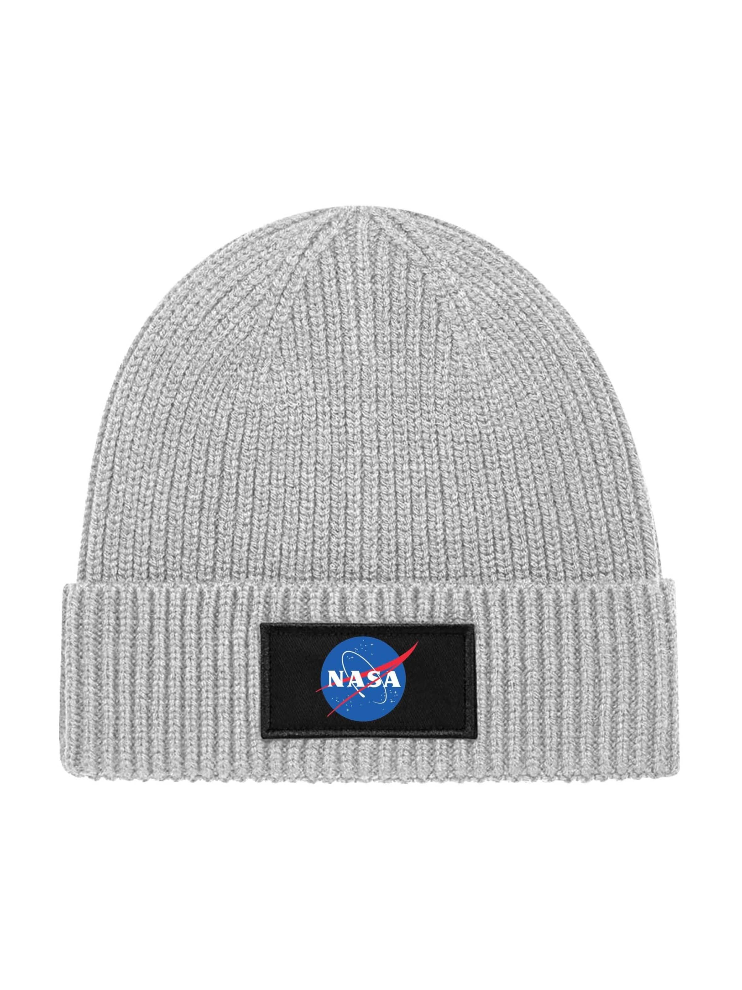 Youth Designz Beanie 'NASA' in Grey: front