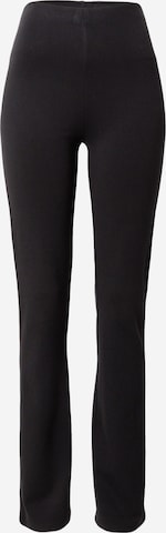 Bootcut Leggings de la Juvia pe negru: față