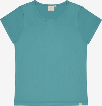 greenjama Pajama Shirt 'Single Jersey' in Green: front