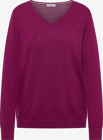 CECIL Sweater in Pink: front