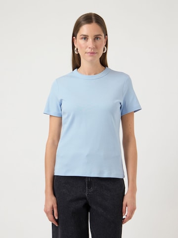 T-shirt YAS en bleu : devant