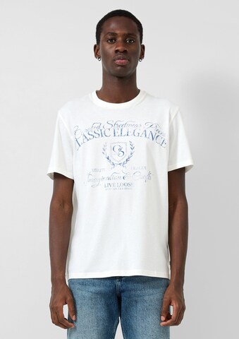 QS Shirt in Beige: front