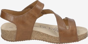 JOSEF SEIBEL Sandals 'Tonga' in Brown