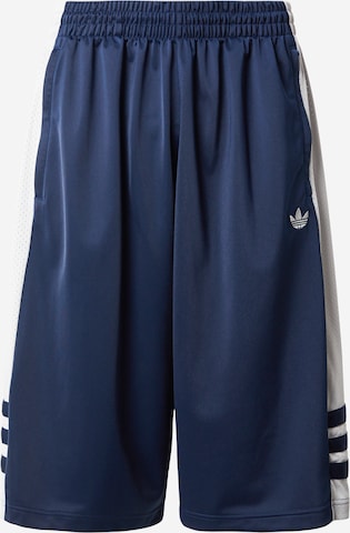mėlyna ADIDAS ORIGINALS Laisvas Kelnės: priekis
