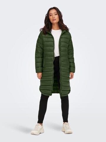 ONLY Płaszcz zimowy 'Melody' w kolorze zielony