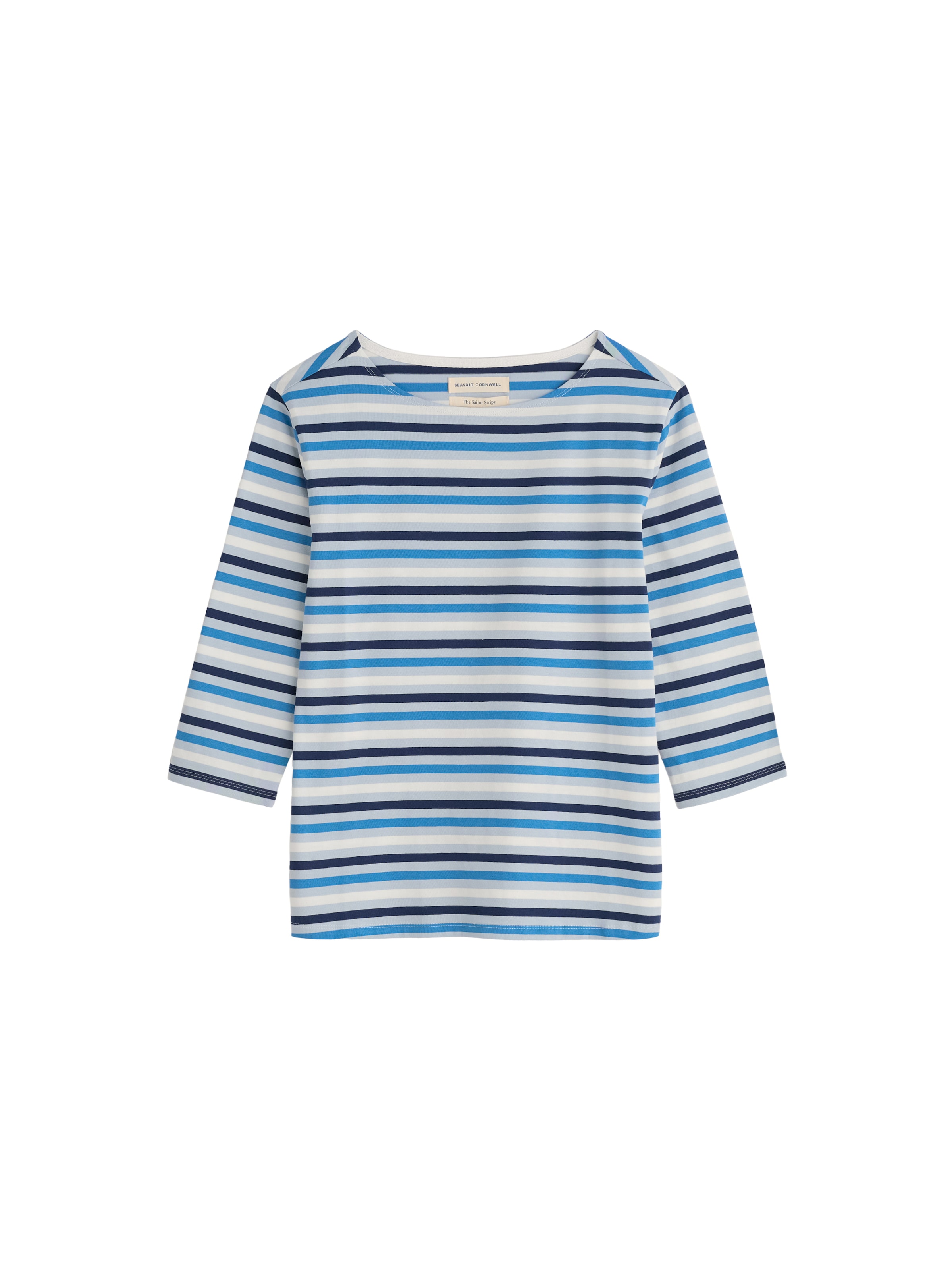 Seasalt Cornwall Shirt 'Sailor' in Blau: Vorderseite
