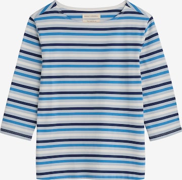 Tricou 'Sailor' de la Seasalt Cornwall pe albastru: față