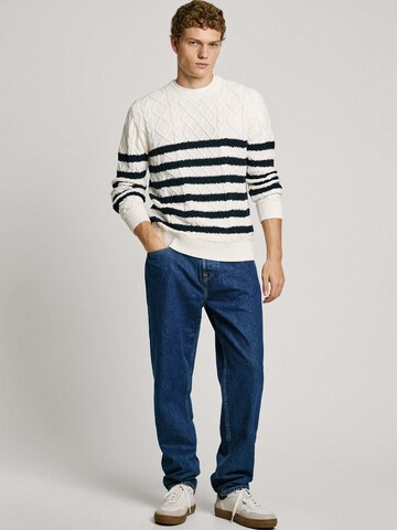 Pullover 'Lennon' di Pepe Jeans in bianco