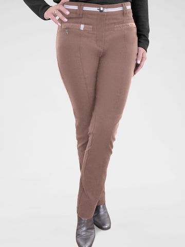 Regular Pantalon Navigazione en marron : devant