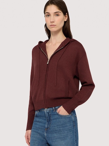 Trussardi Gebreid vest in Bruin: voorkant