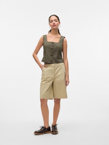 VERO MODA - Chaleco para traje en verde