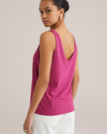 WE Fashion Top in Lila