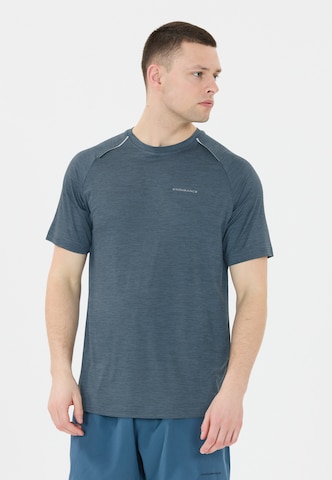 ENDURANCE Functioneel shirt 'Abagael' in Blauw: voorkant