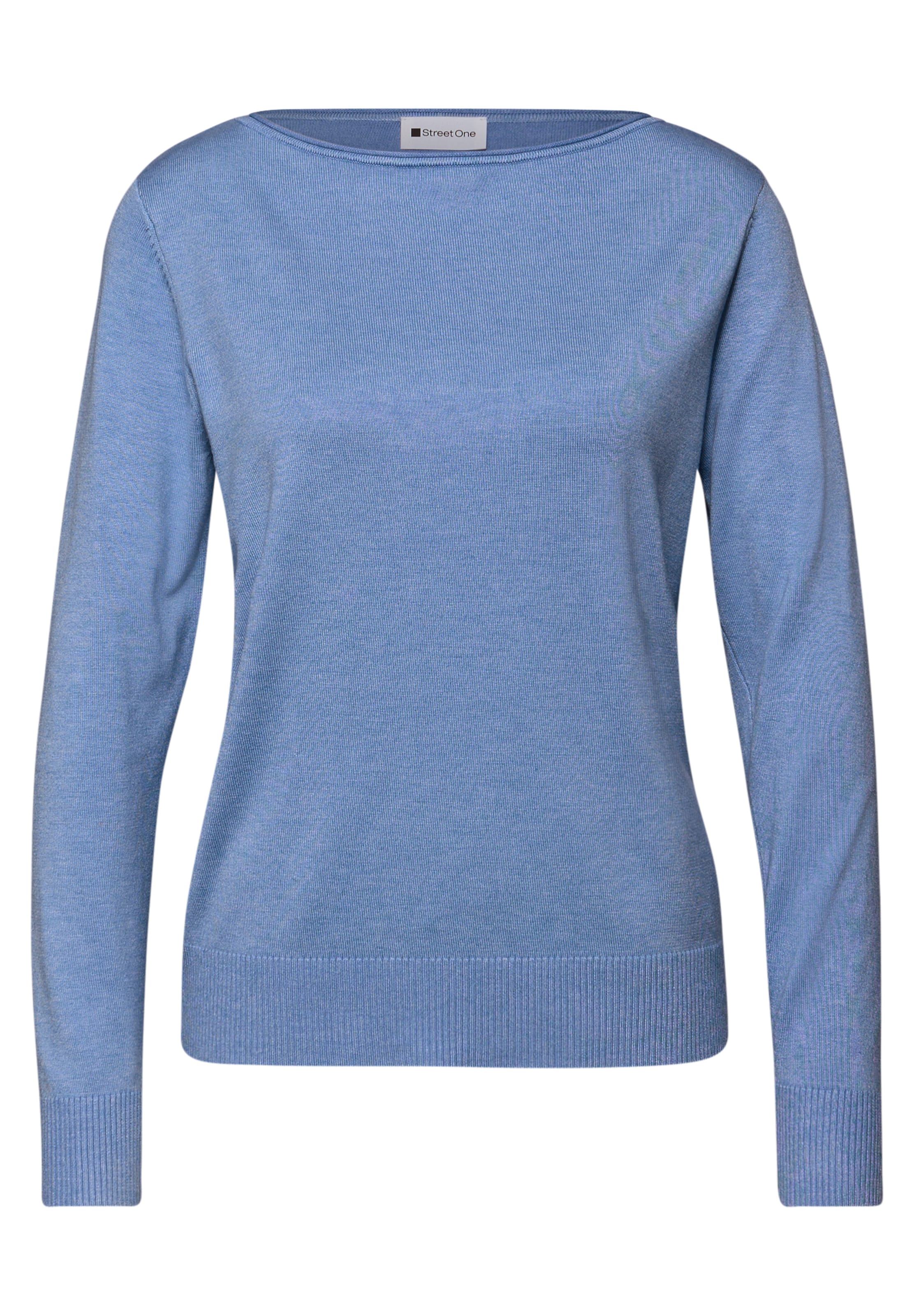 STREET ONE Sweater in Blue: front
