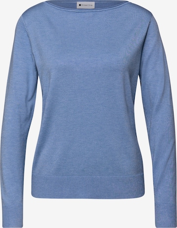 STREET ONE Pullover in Blau: Vorderseite