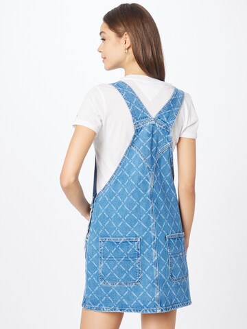 Tommy Jeans Overall Skirt in Blue