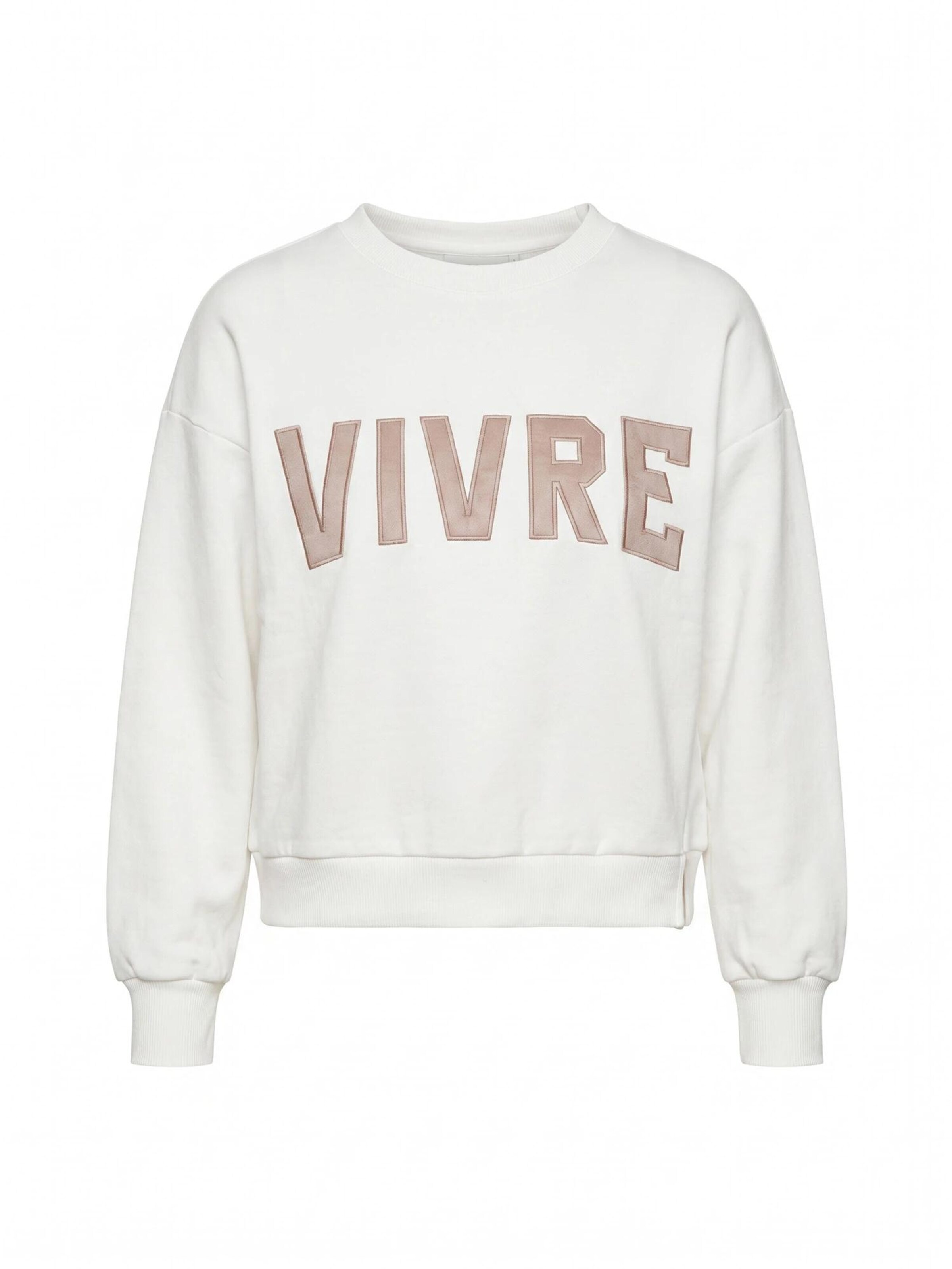 Zhrill Sweatshirt 'ZHTERA' in White: front