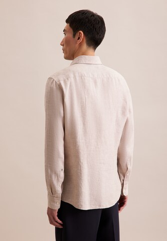 SEIDENSTICKER Regular fit Overhemd ' SMART LINE' in Beige