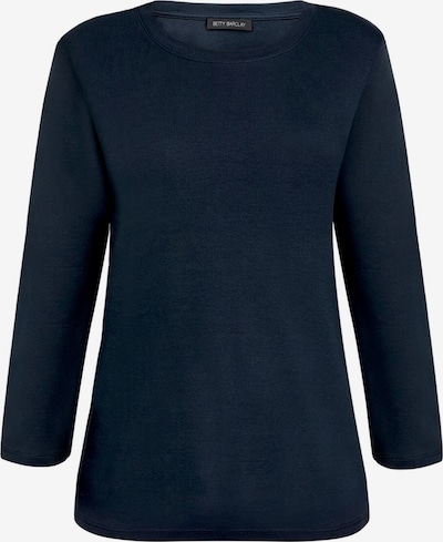 Betty Barclay Basic Shirt mit Rundhalsausschnitt in S in dunkelblau, Produktansicht