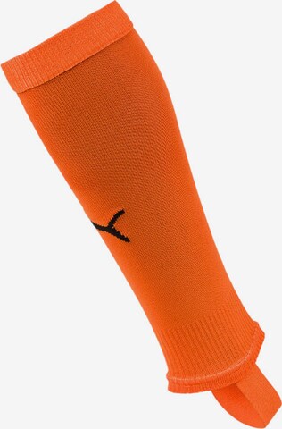 PUMA Soccer Socks in Orange: front