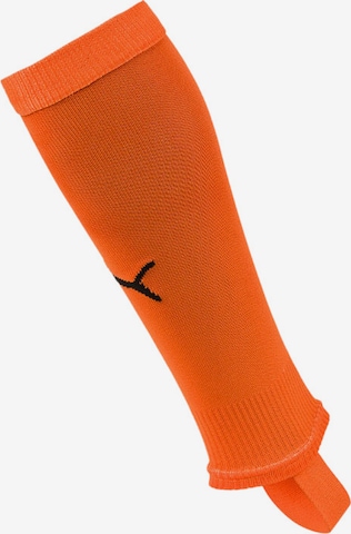 PUMA Soccer Socks in Orange: front