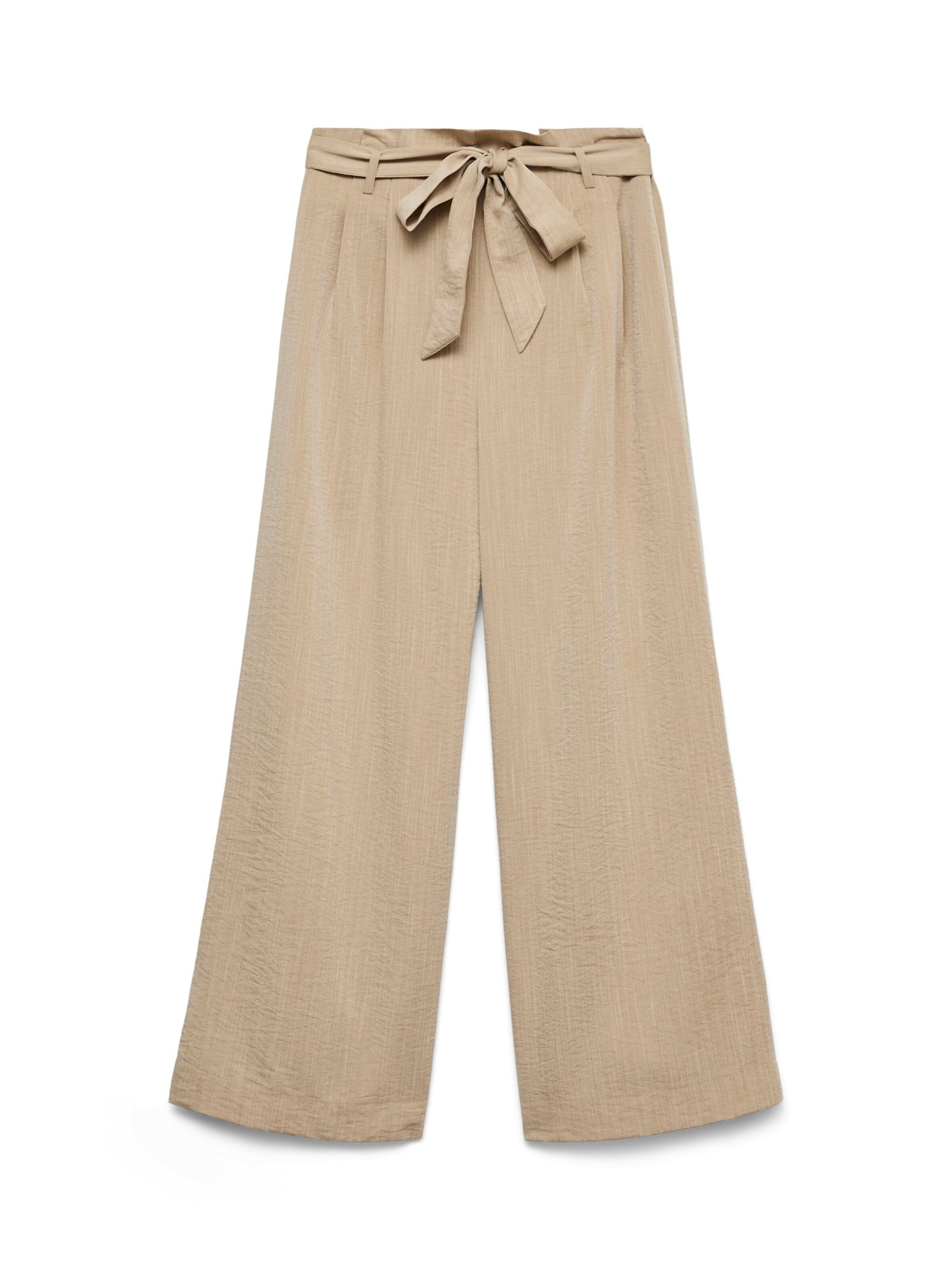 VERO MODA - regular Pantalón '10343569' en beige: frente
