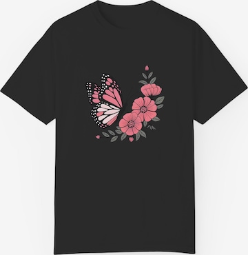 T-shirt GORHEY en noir : devant