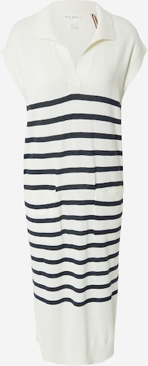 Lindex Knit dress 'Claire' in Navy / White, Item view