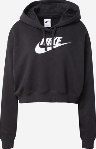 Nike Sportswear Sweatshirt in Black: front