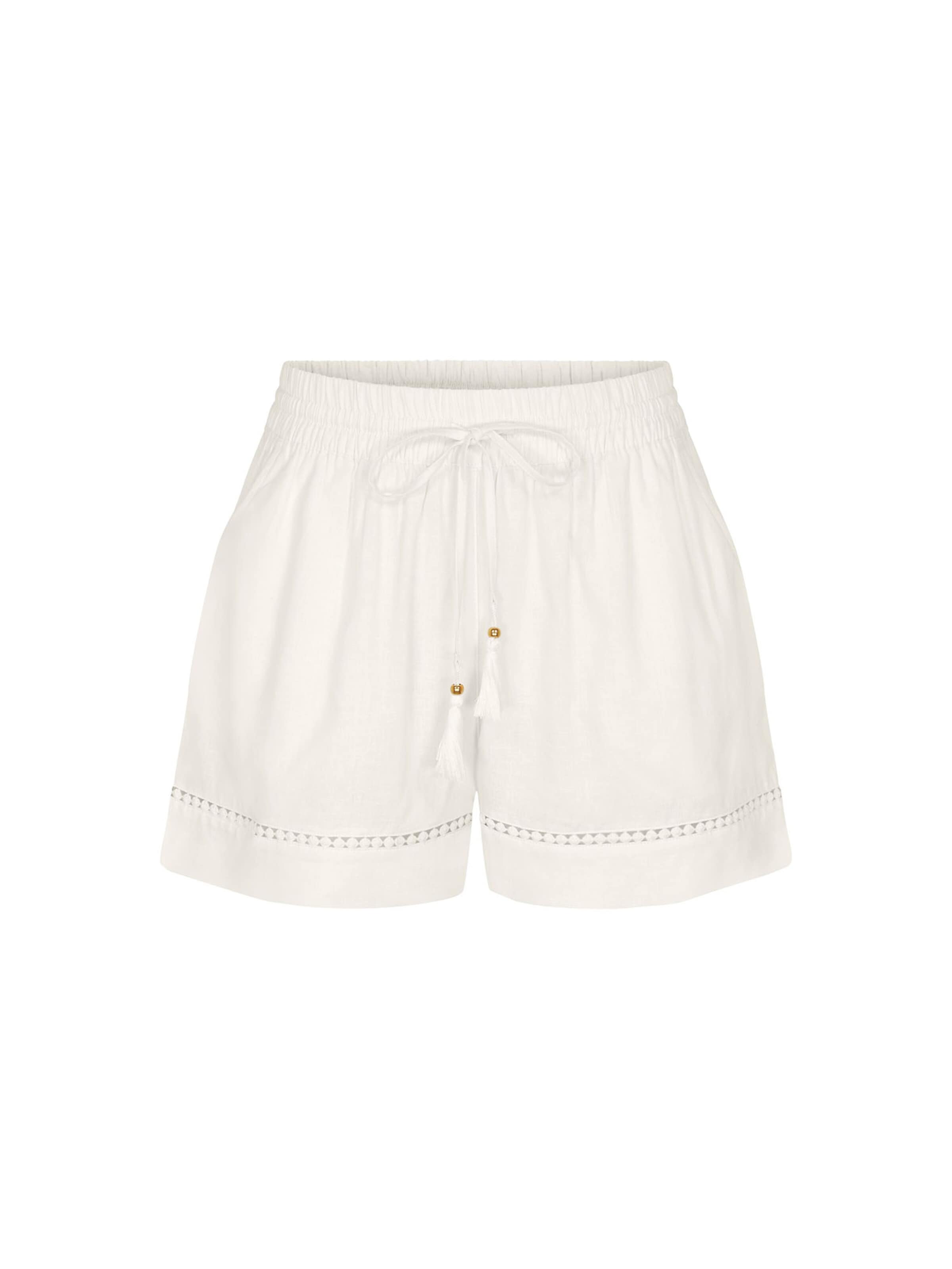 TRIUMPH Strandshorts ' Red Label Summer Wears ' in Weiß: Vorderseite