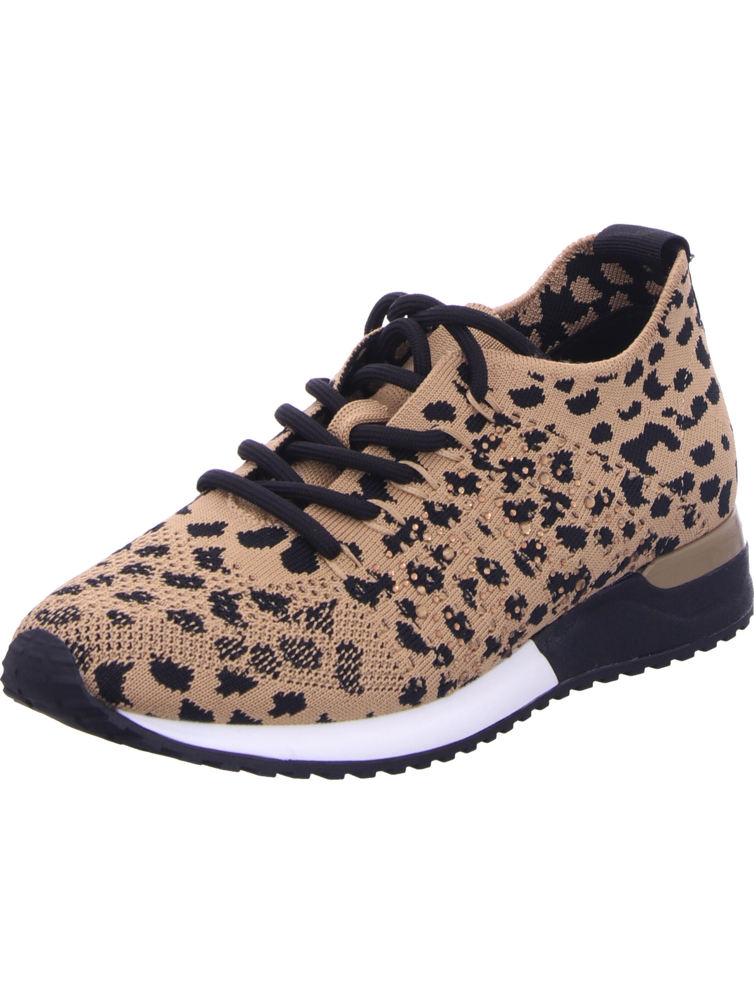 LA STRADA Lace-Up Shoes in Beige: front