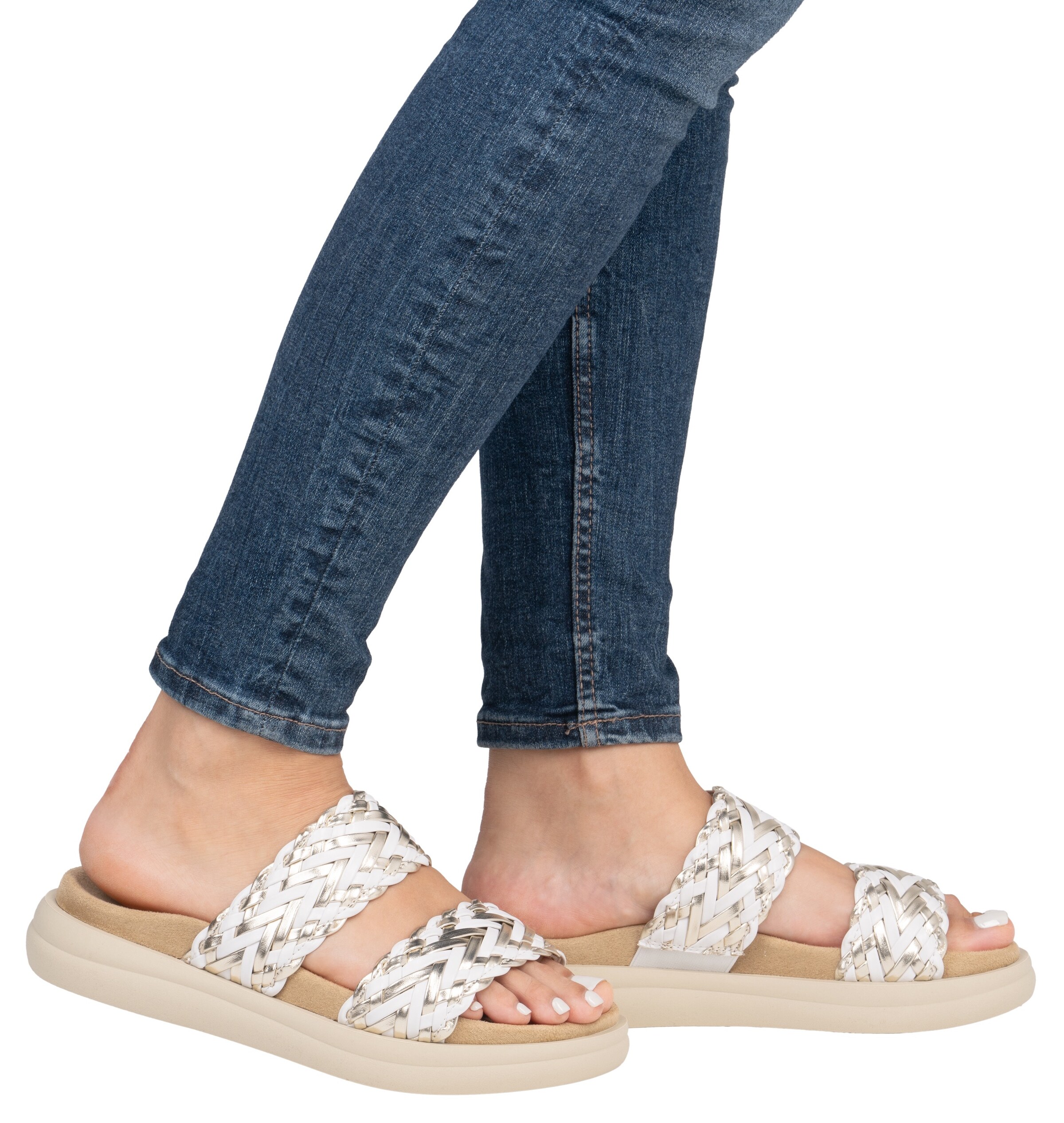 REMONTE Mules in Beige