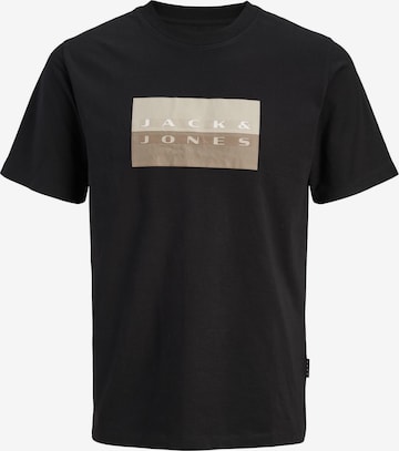 juoda JACK & JONES Marškinėliai 'JCOFusion': priekis