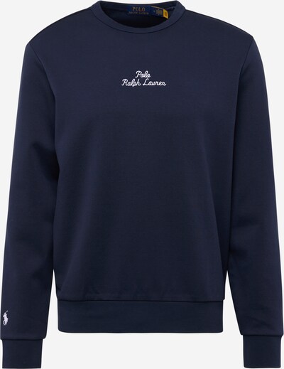 Polo Ralph Lauren Sweat-shirt en bleu foncé / blanc, Vue avec produit